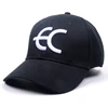 Custom Fancy Raised Embroidery Logo Stretch Fit Elastic Baseball Cap