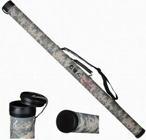 

LUTAC Fish hunter/ Camouflage PVC Rod Tube With Feature Fishing Tackle, Camouflag