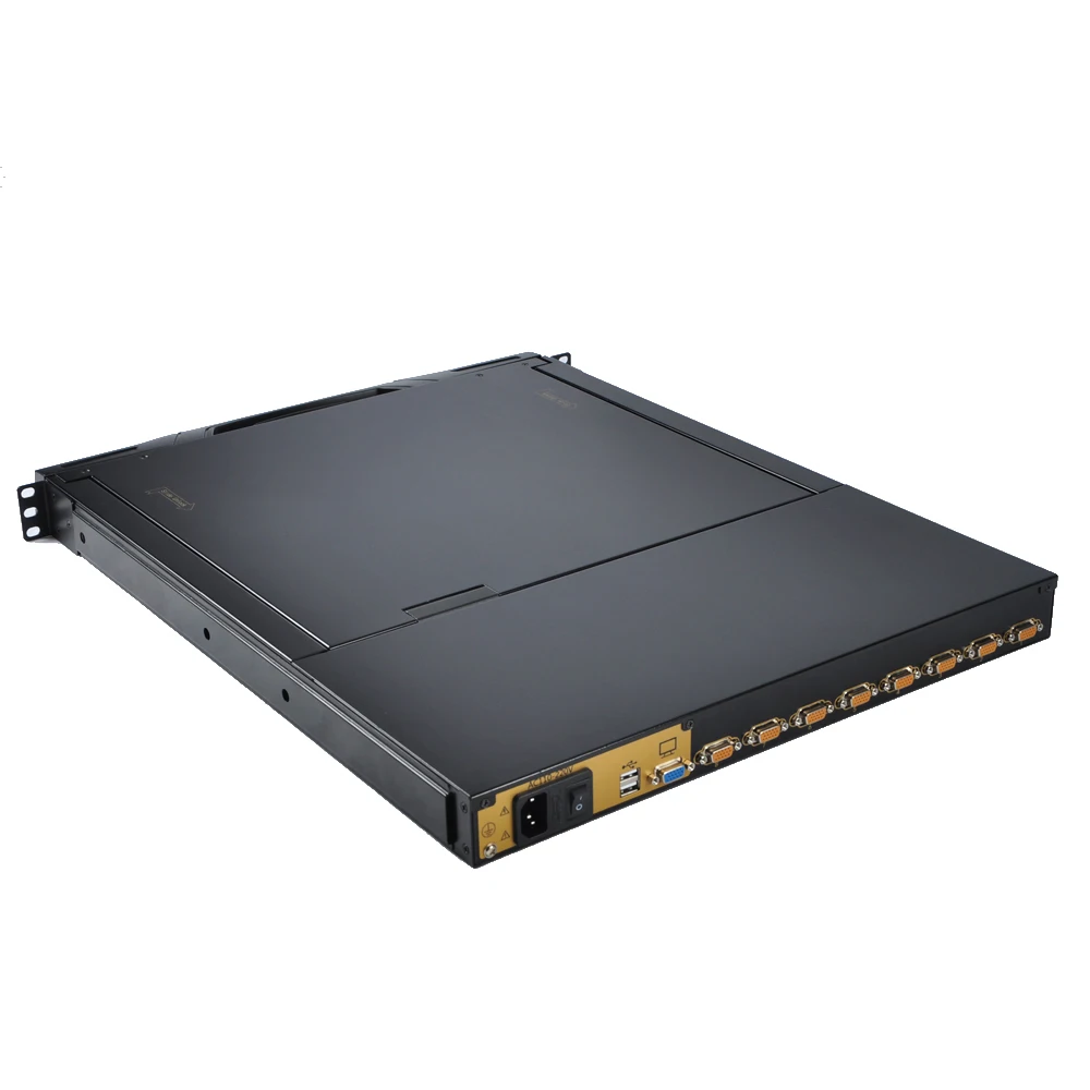 

VAG 17Inch Rackmount 8Port LCD Computer Controller PS2 or USB KVM Monitor, N/a