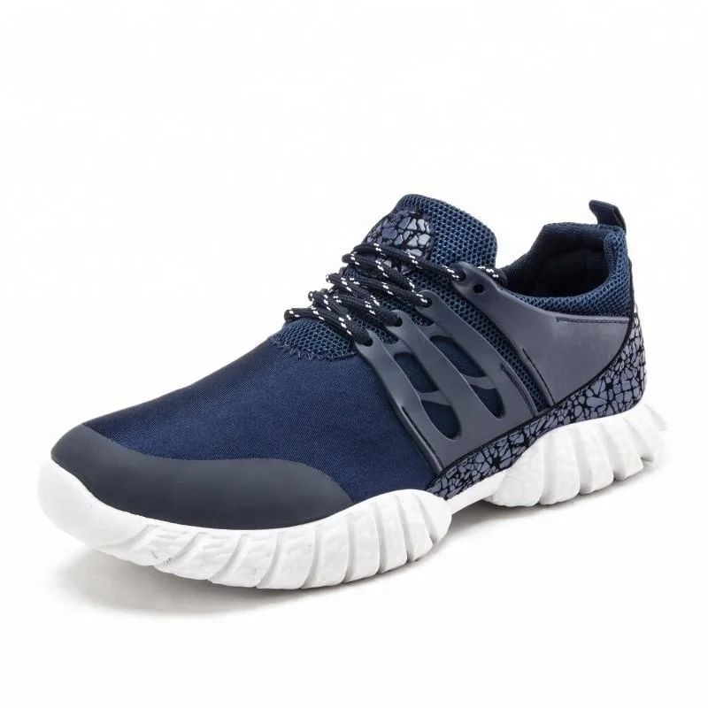 

New model cheap price free sample men's fashion male sport shoes, 5 colors