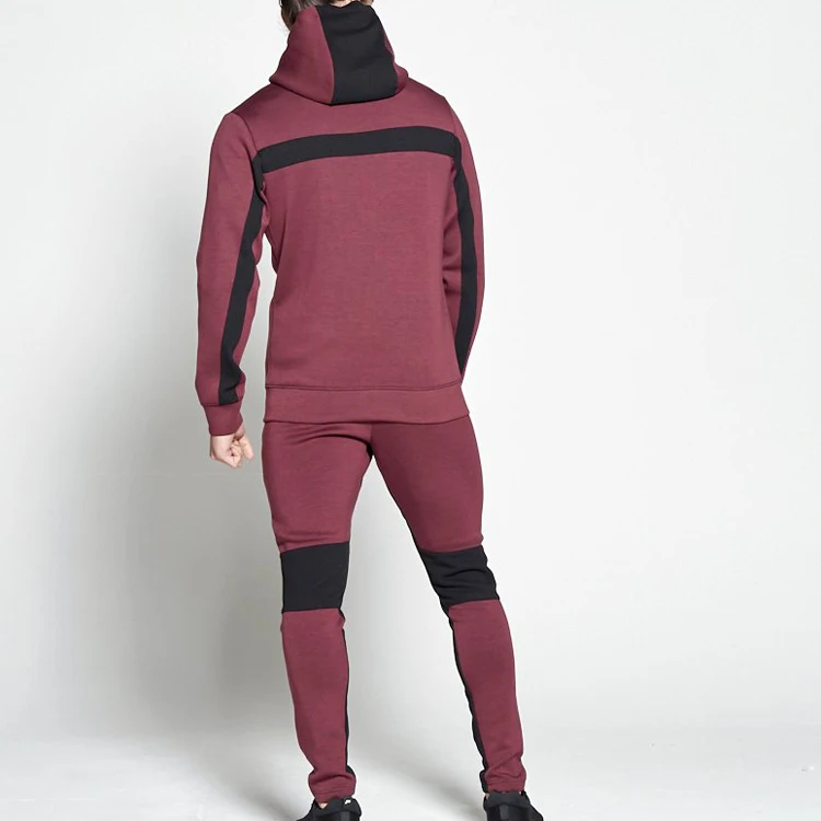 slim fit designer tracksuit