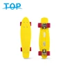 Fashion shape mini complete plastic skateboard deck 22 inch skate longboard 4 wheels cruiser skate board with small MOQ