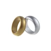 Premium Medical Grade Antibacterial Soft Silicone Wedding Thumb Ring