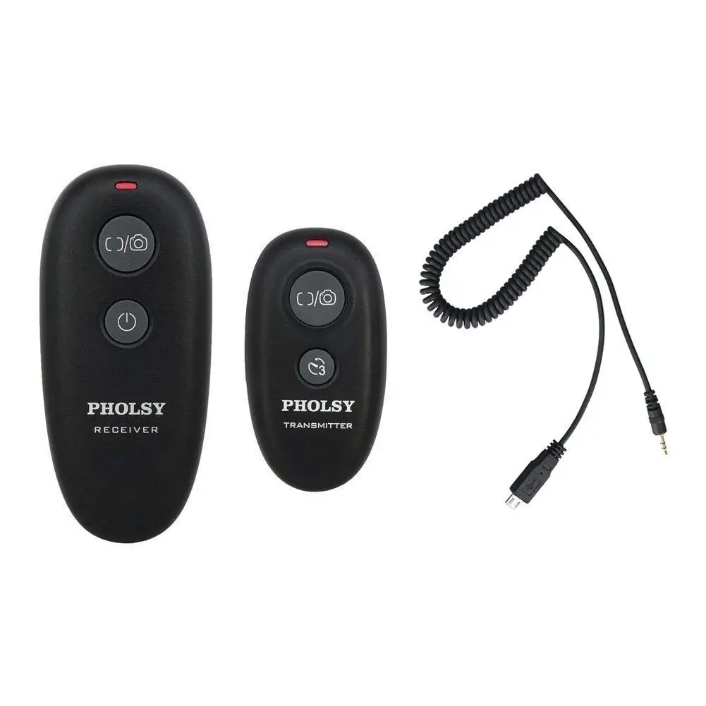 PHOLSY Timer Remote Control Cable with Intervalometer RR90 Shutter Remote Release Cord for Fujifilm GFX 50S X100F X-T10 X-T1 X70 X-A10 X-E2 X100T X-A3 X-E2S X-M1 X-A2 X-A1 X-Pro2 X-T2