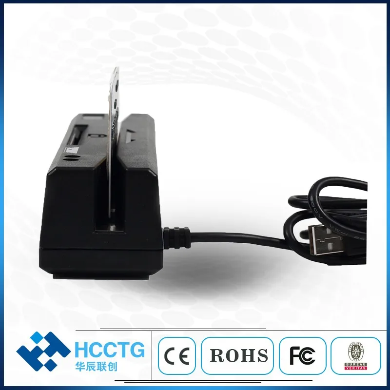 MSR & IC Chip Card Combo Mini Chip Card Reader Magnetic Strip Encoder HCC100