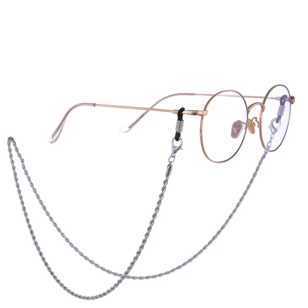 

Eyeglass Chain Cord frames Reading Glasses Holder Fashion Accessories, Gold/silver