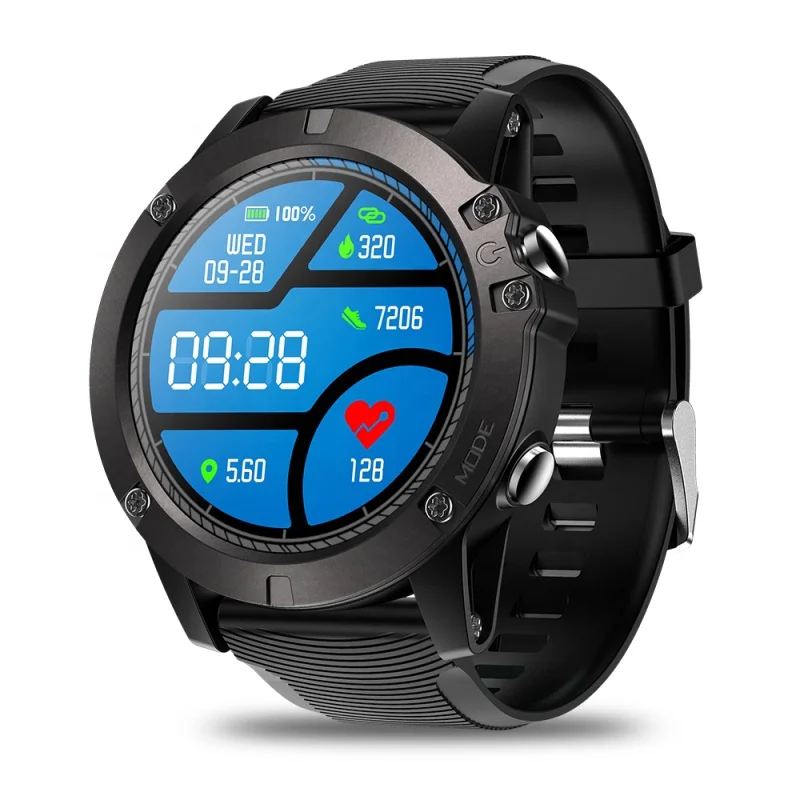 

Zeblaze VIBE 3 PRO Smart Watch 1.3 Inch Full Round Touch Screen IP67 Heart Rate Monitor Weather Music Control Remote Camera