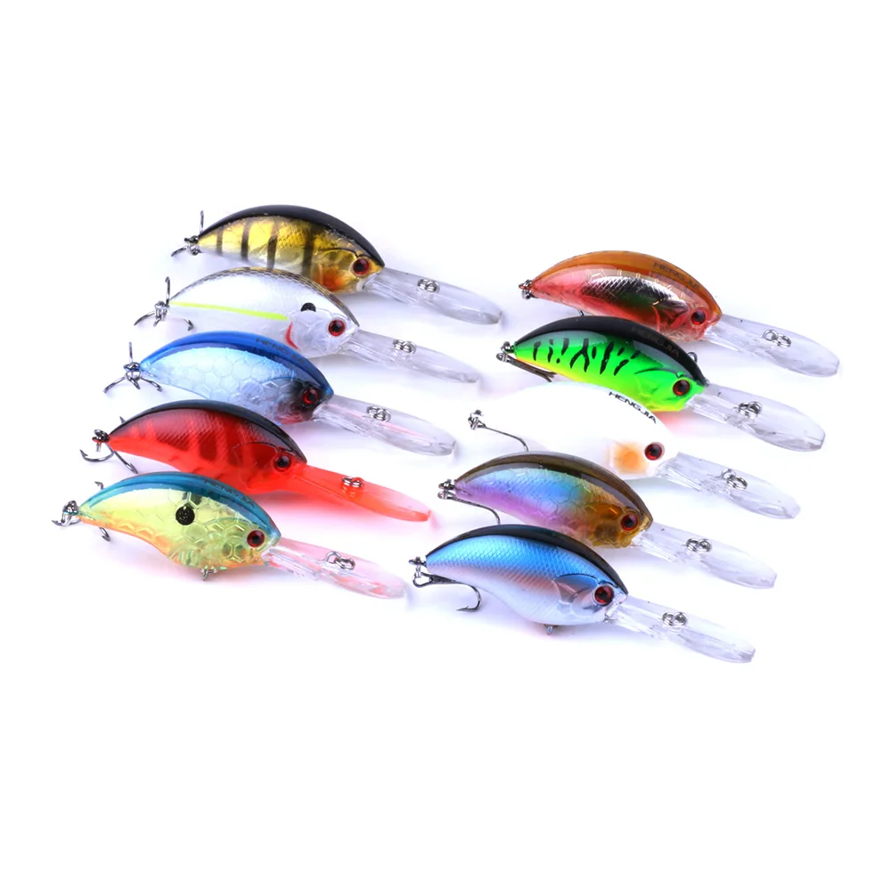

HOT hard crank fishing lures,Artificial fishing bait, 10 colors