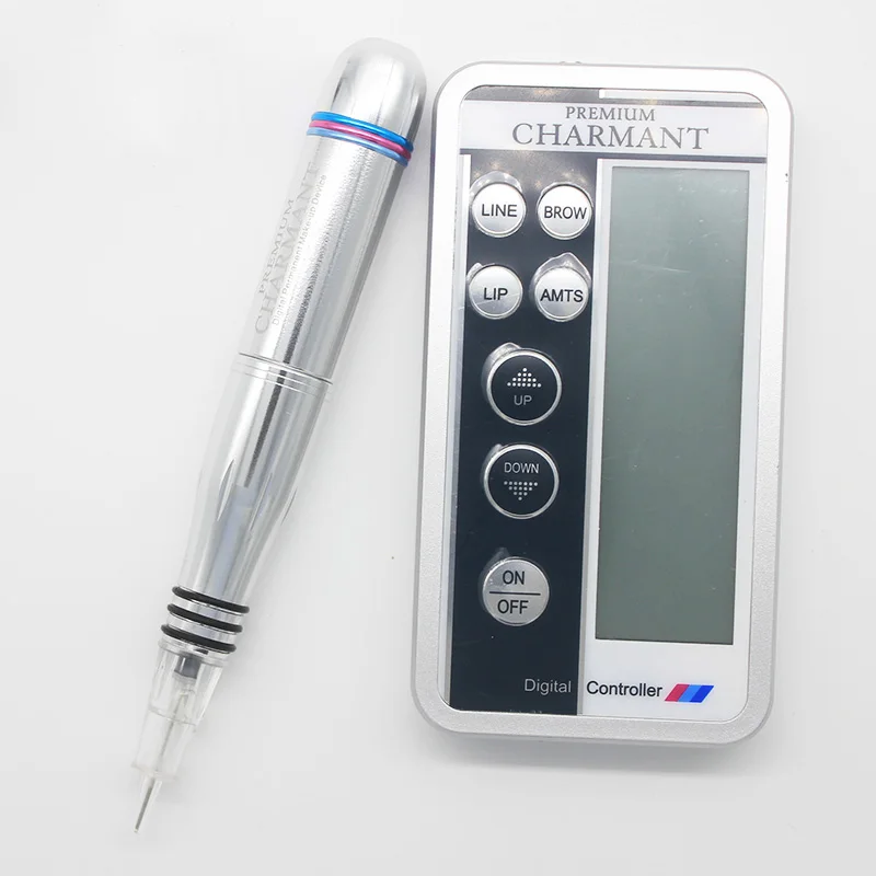 

YanYi Permanent Makeup Pen Eyebrow Lip Eyeline Tattoo Machine, Silver