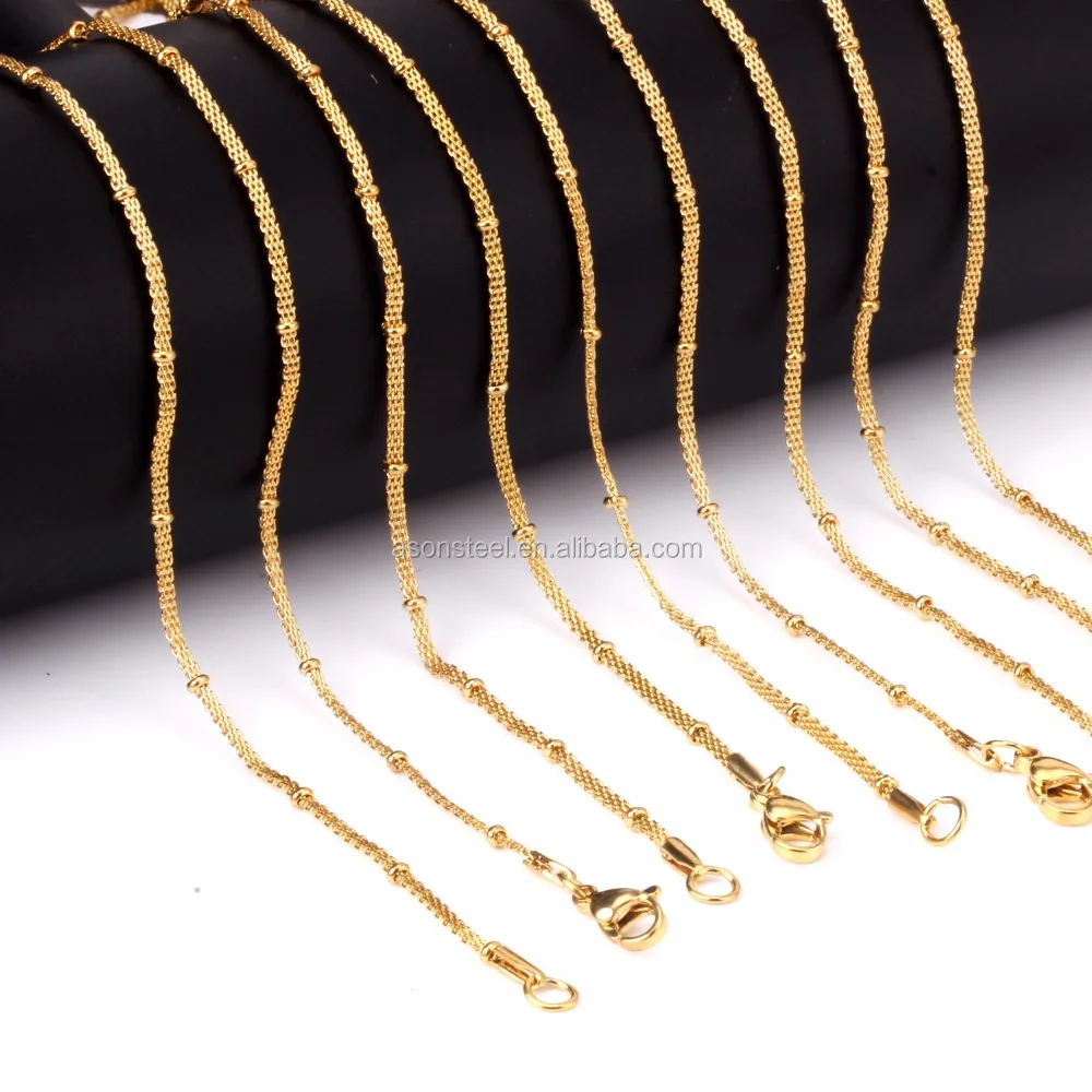 

Wholesale Price Gold Color Stainless Steel Chain Fashion Jewelry Snake Necklace Chains Bulk, Silver or gold