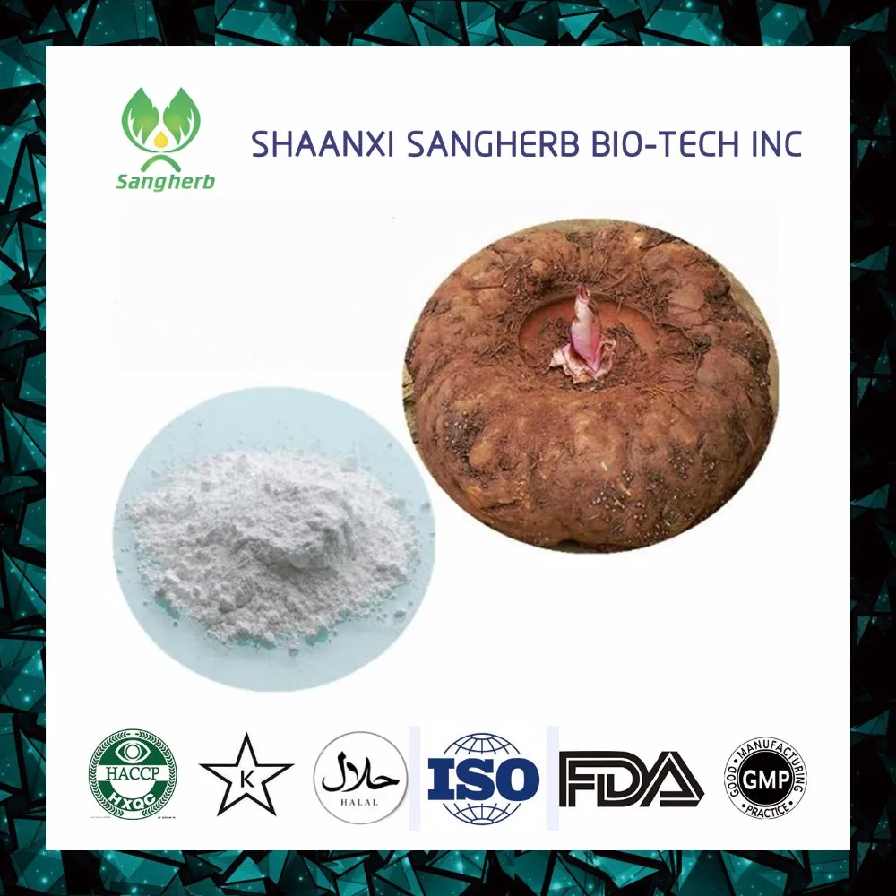 Wholesale Price Konjac Flour Extract 95 Konjac Powder