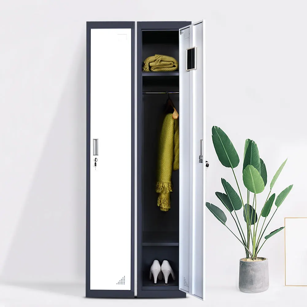 Luoyang Long Er China Supplier Office Furniture Metal Steel Single Luoyang Long Er China Supplier Office Furniture Metal Steel Single Door Almirah