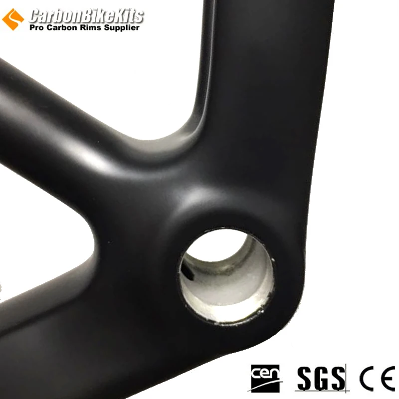 Carbonbikekits Lightweight Carbon Track Bike Frame Single Speed Frame