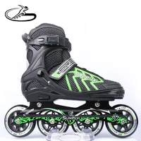 

Back push adjustable professional roller skates shoes quad roller skates big 4 wheels with brake