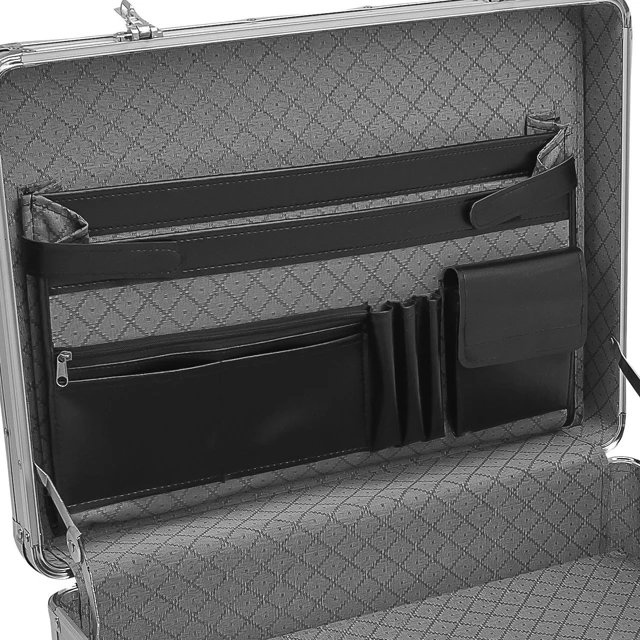 Aluminum Briefcase Tool Box Aluminum Flight Case Portable Aluminum Tool