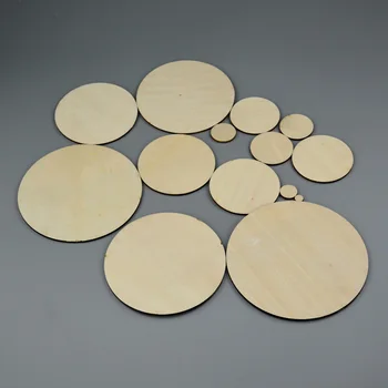 circles laser cut wood round pieces 