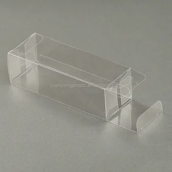 clear plastic retail boxes