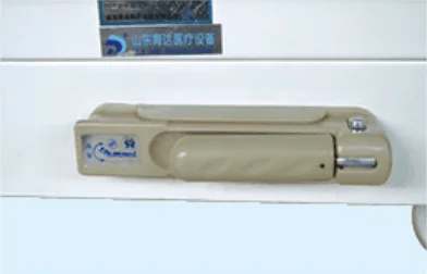 ABS plastic hospital electric bed with 5 functions for patient use