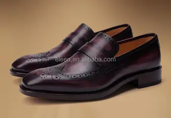 handmade genuine leather shoes