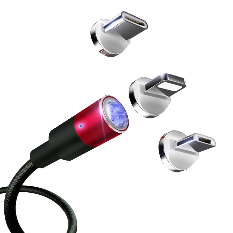 Magnetic Mobile Charger Cables Micro USB Type C Cable 2A Fast Charging Cables - ANKUX.COM