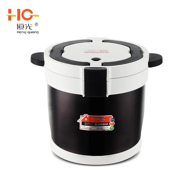 
2019 New excellent product stainless steel no fire re-cooking pot /energy saving cooking pot/ magic vacuum thermal cooking pot 