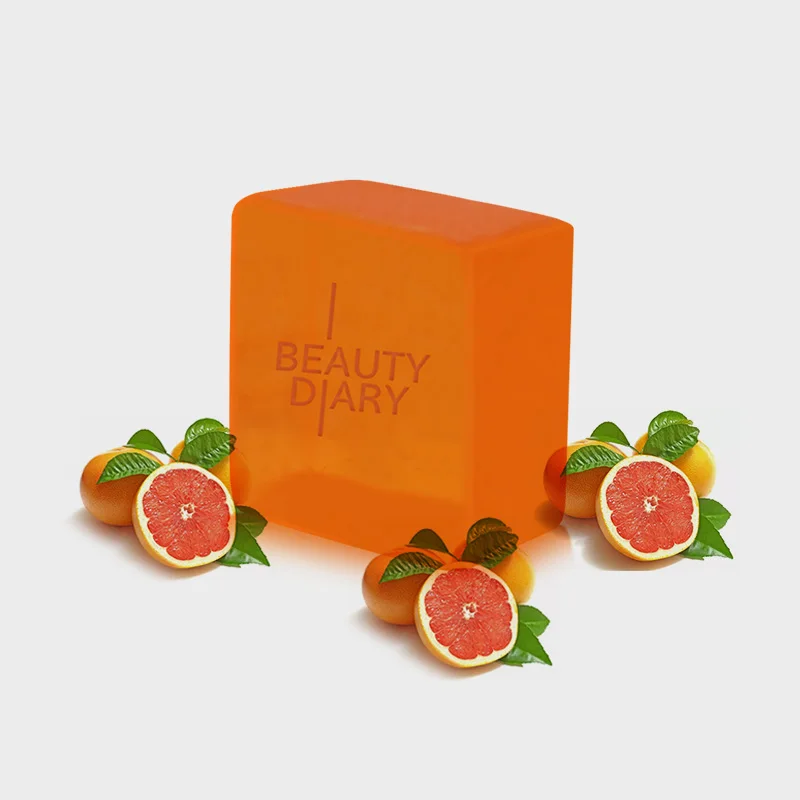 

Ready to Ship Wholesale Custom Natural whitening Blood orange handmade soap