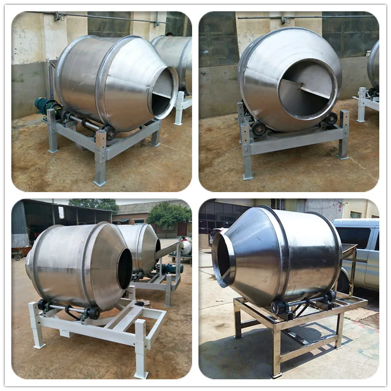 Rotary Roller Vegetable Seed Mixing Machine Cotton Seed Coating Machine