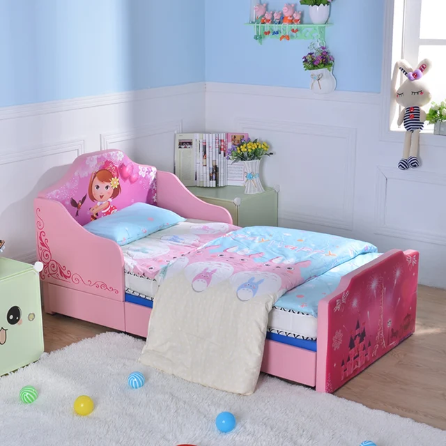 childrens fashion cartoon bedroom modern bed baby furniture