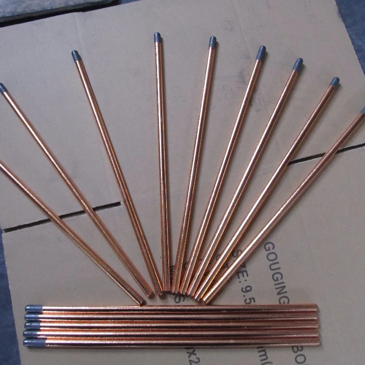 
carbon gouging rod for metal cutting 