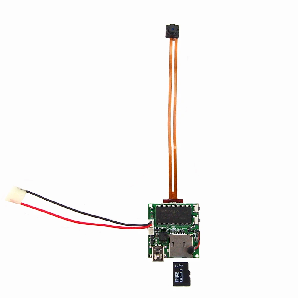 

3GP Video Format Mini Camera Module PCBA Long Time Recording