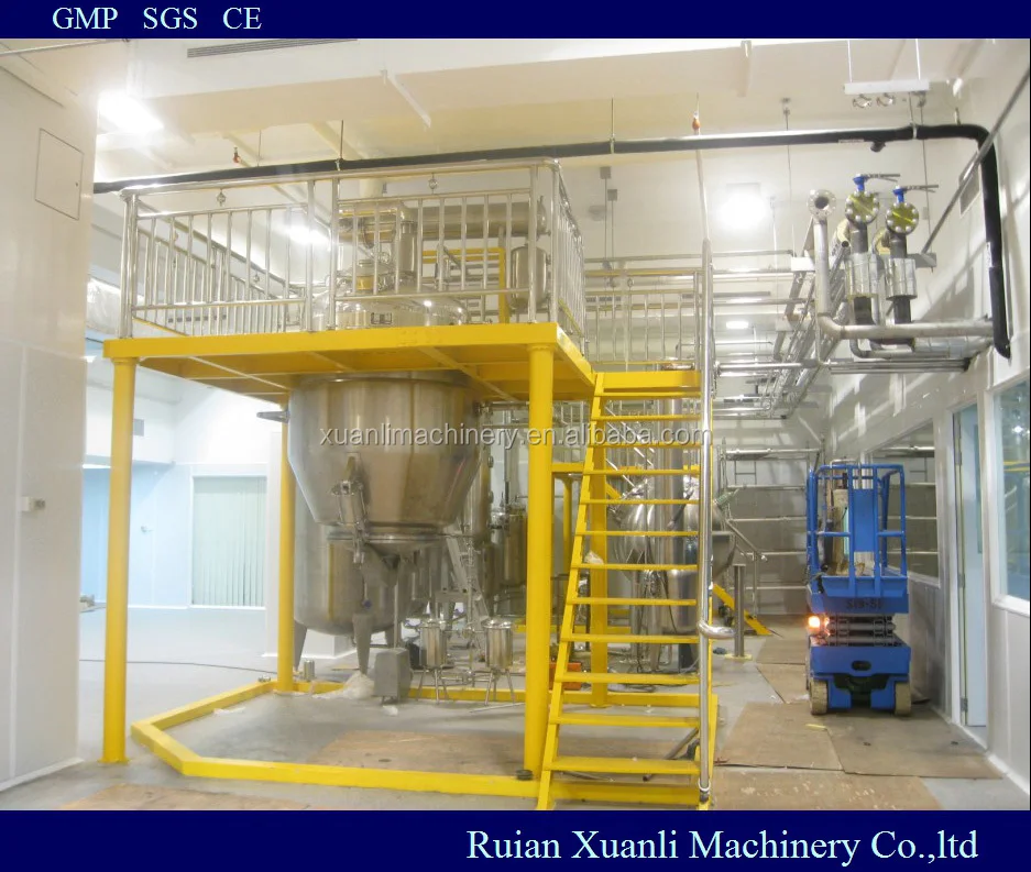 Hot selling stainless steel vacuum mini extraction and concentration tank unit with low price