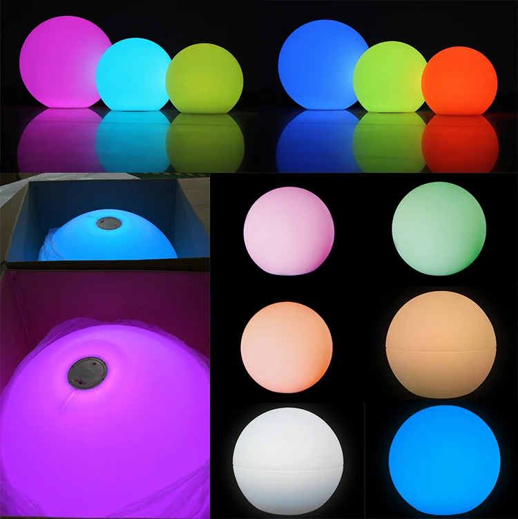 led beach balls