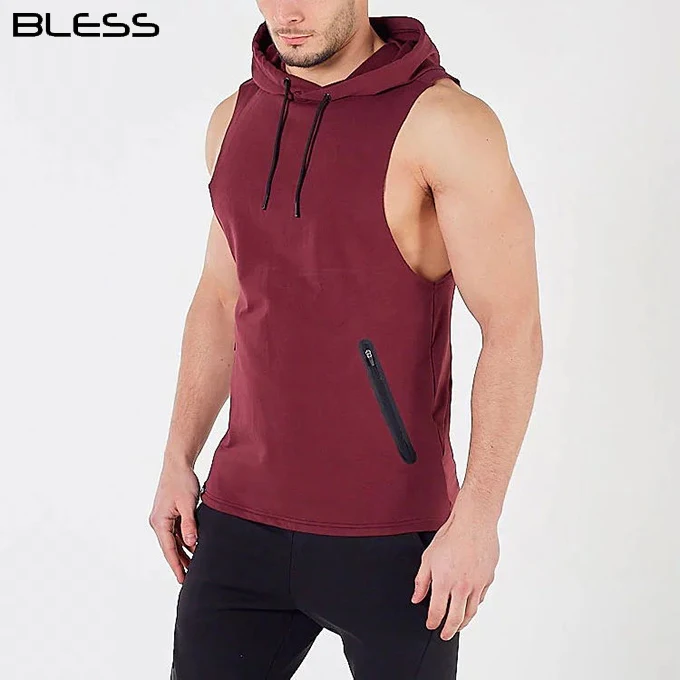 

Wholesale Bodybuilding Men Tank Top Man Sport Vest Clothing, Customized color