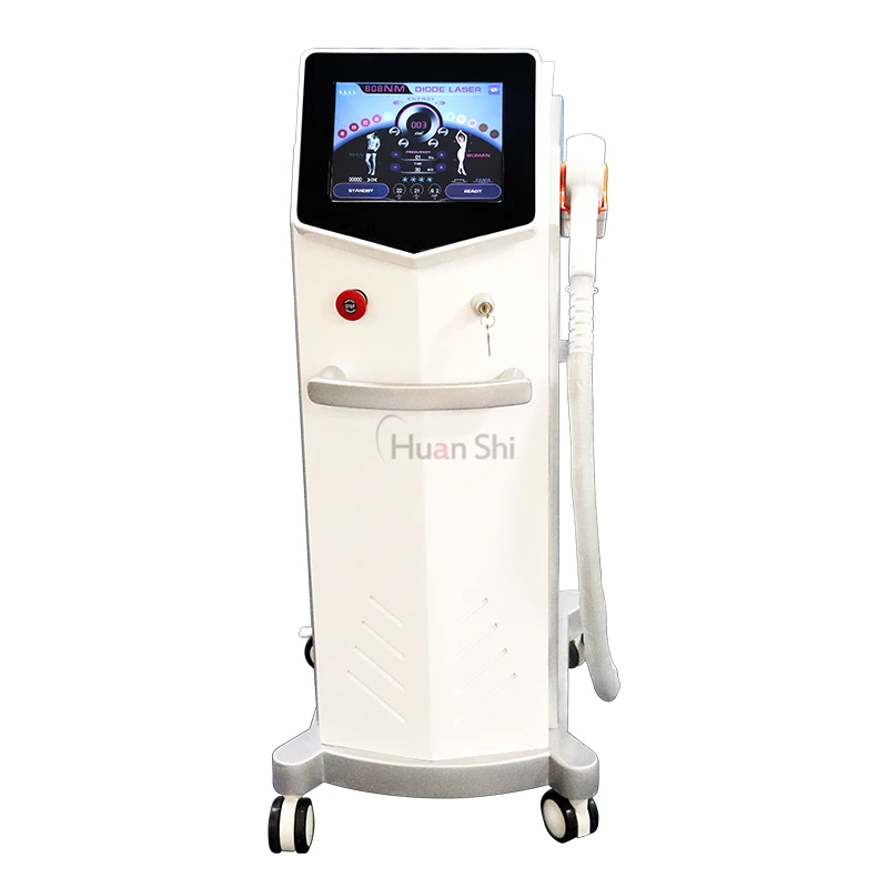 

Promotion Huanshi Newest 808nm Diode Laser Alexandrite Permanent Hair Removal Machine For Face Eyebrow Body
