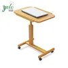 Portable Bamboo Notebook Stand Lazy Bedside Folding Laptop Desk, Computer Tray Bed Table