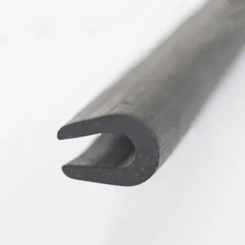 por metro Canal de uni/ón negro con sellado EPDM de 12,1 mm de alto x 7,7 mm de ancho