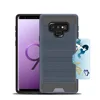 For samsung galaxy note 9 case wholesale card slot tpu pc bumper cell phone back cover case