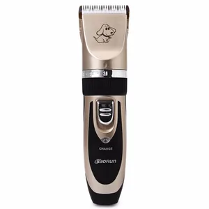 Image of Electrical Pet Hair Clipper Professional Grooming Kit Rechargeable Pet Cat Dog Trimmer Shaver Set Hair cut Machine