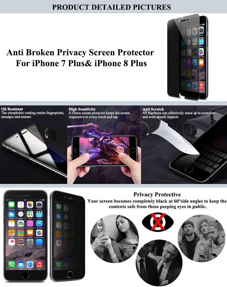 phone screen privacy protector