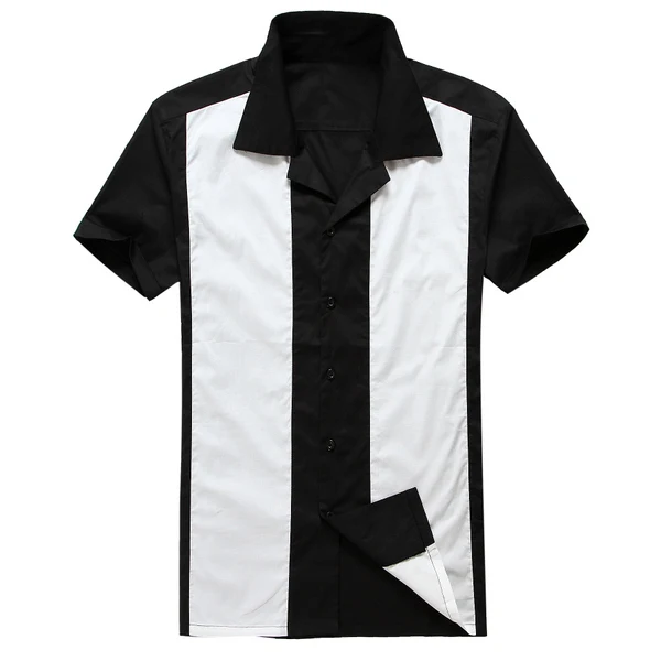 Compra mens camisas de rockabilly online al por mayor de
