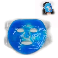 

Cooling gel mask face ice pack hot and cold facial