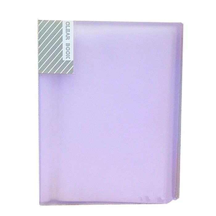 stationery factory custom plastic pockets file folder spiral binding double file folder 