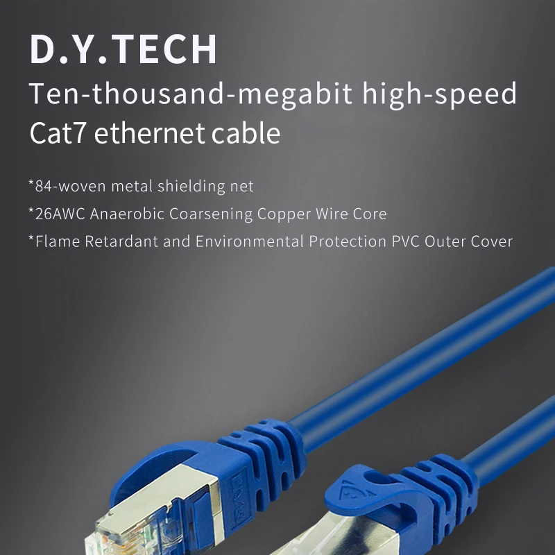 lan utp rj45 1m network cat7  cable cat7 ethernet cable