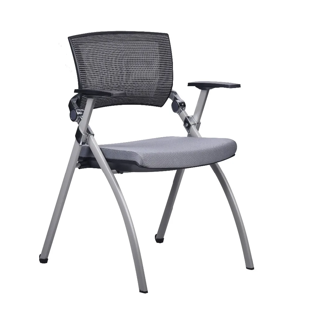 
mesh back office meeting chairs with writing board 