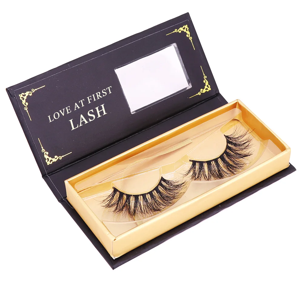 

New Styes False Fur Material Reusable Mink Eye Lashes