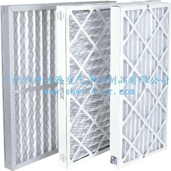 Foldaway pre-filter mesh