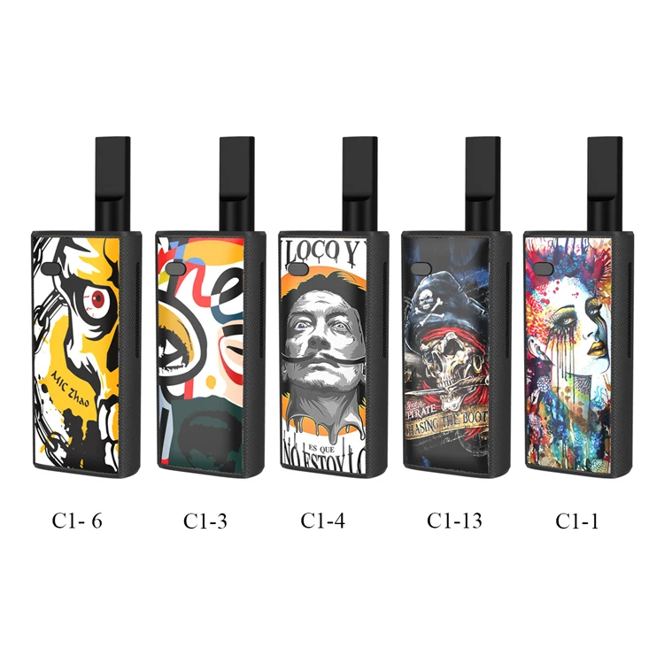 

2019 hottest magnetic No leaking CBD Battery Vape Box 0.5ml vaporizer kit, Colorful