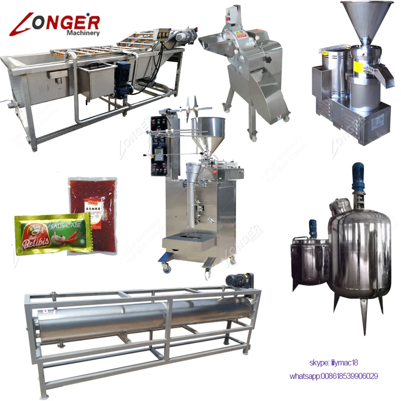 Tomato Sauce Processing Machine Jam Production Equipment Ketchup