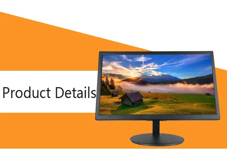 18.5 Inch Black Color Widescreen Led Pc Monitor For Computer Buy Led Monitor,18.5 Inch