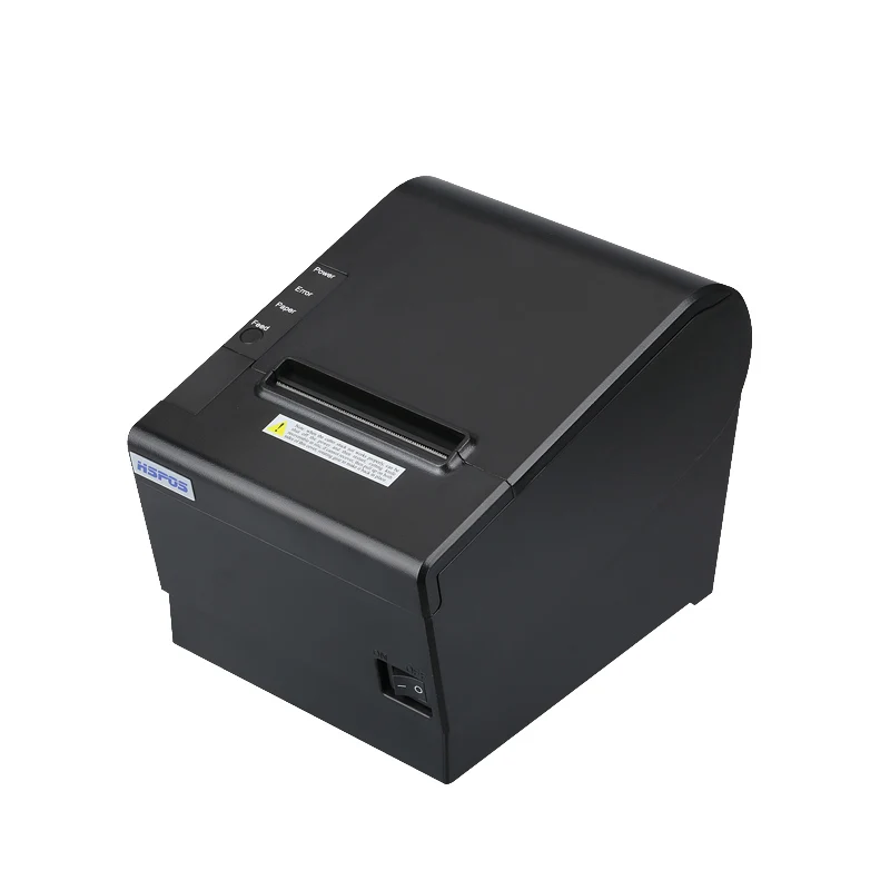 

USB Serial Printer 80mm thermal Ticket printing machine with cutter Support mark paper and continuous paper printing HS-J80US